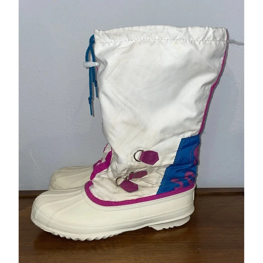 Sorel Freestyle‎ Snow Boots Women's Sz 10 Winter 1990's  Retro